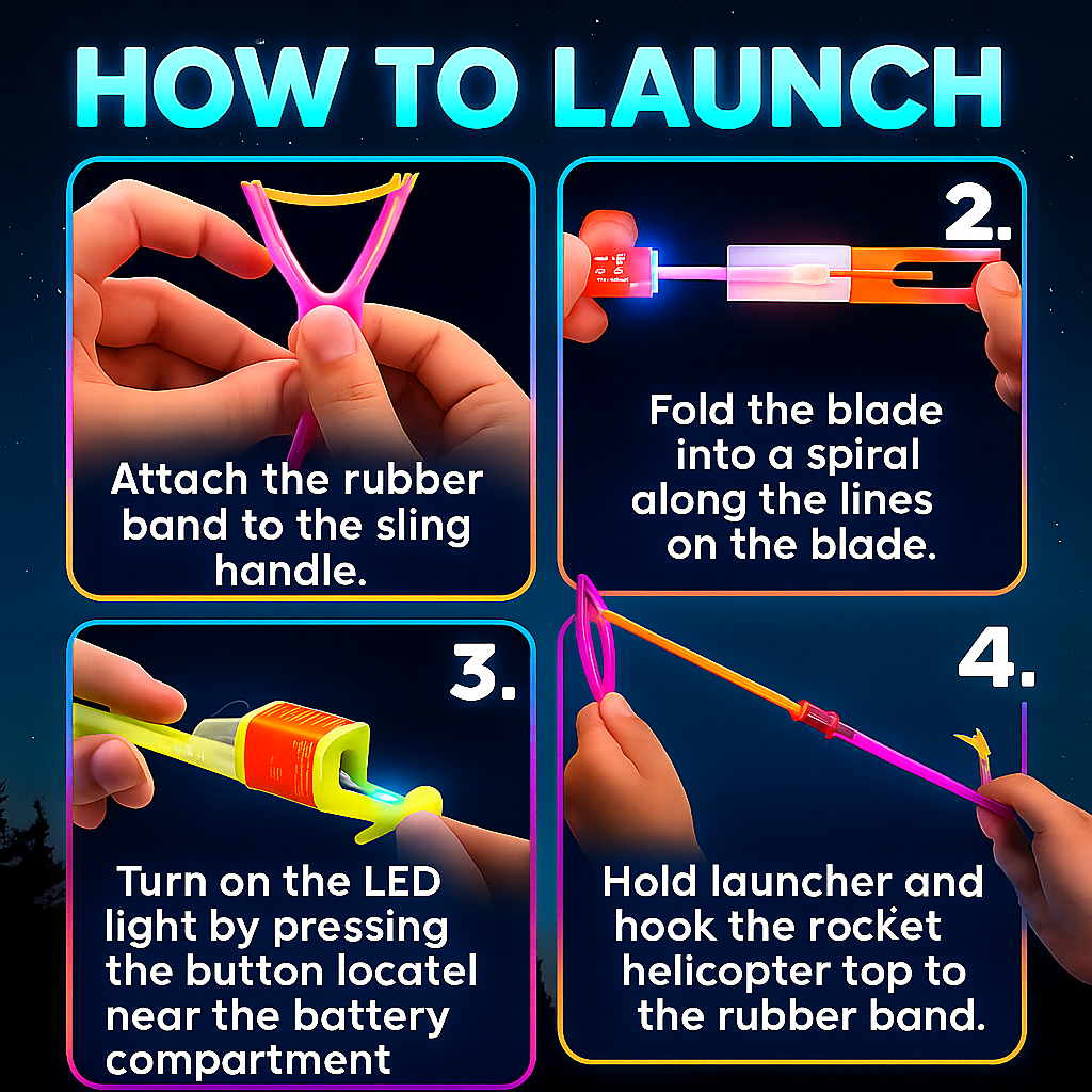 StarLauncher - Lights up the sky